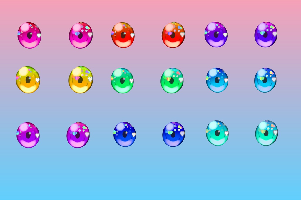 Eye Set - Texture Pack for VRoid