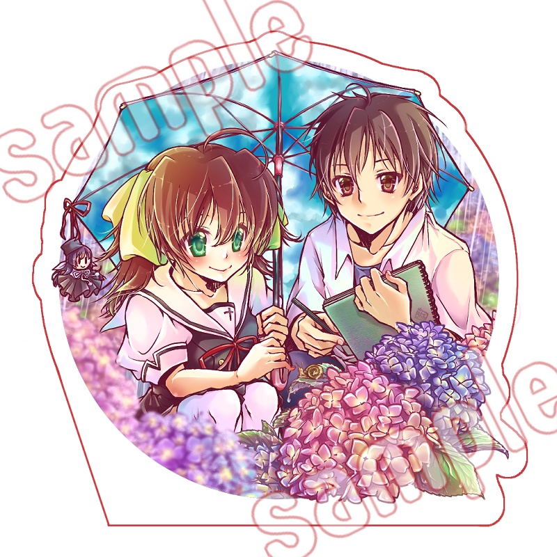 ひろひろ&みやみや相合傘アクリルスタンド