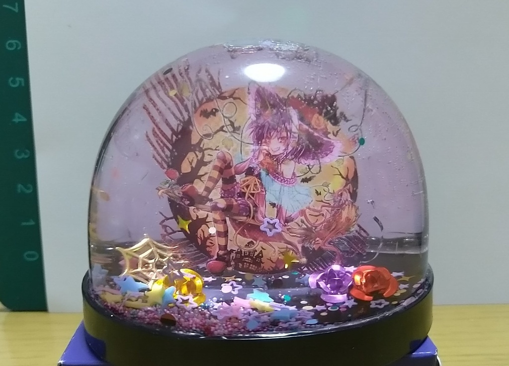 ハロウィン舞亜スノードーム