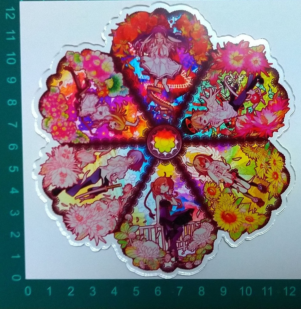 すば日々カレンダーtシャツ アクリルセット クロネコ まーち Booth