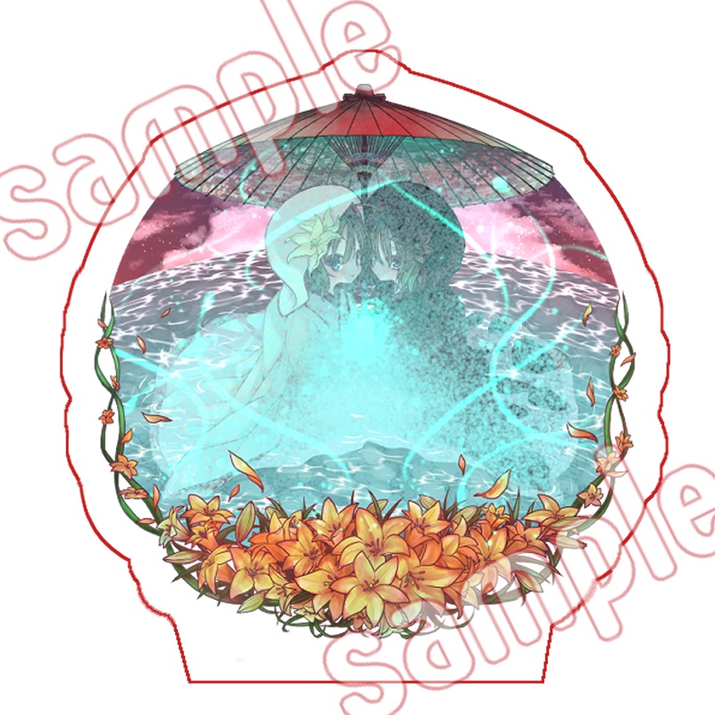 白黒無垢ほたるんスノードーム