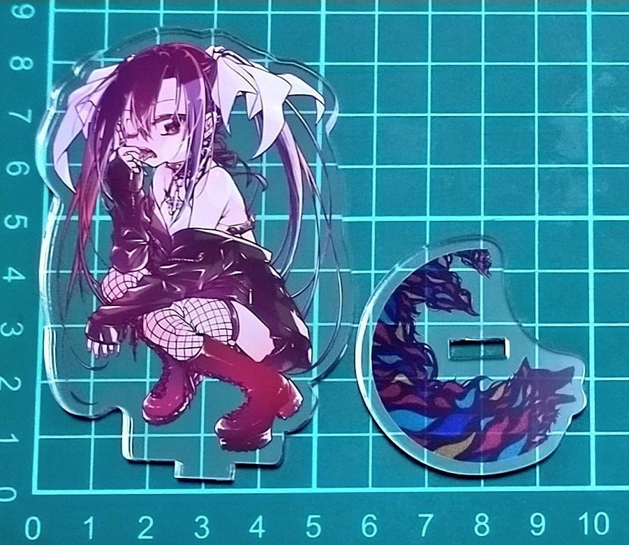 サク刻スプリットタン優美アクスタ