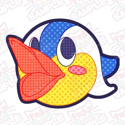 ハメドリくんアンブレラマーカーにもなるチャームストラップ