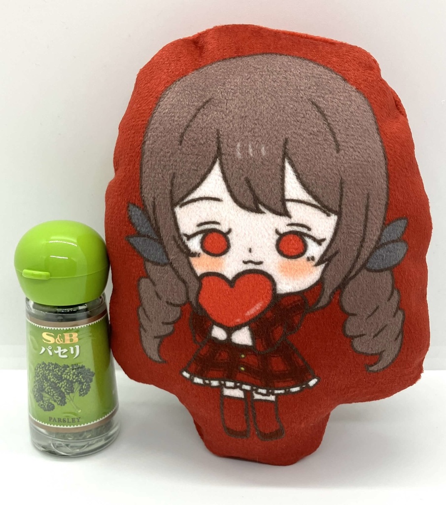 【完売御礼】りべぷらバレンタイン ミニクッション「ほぁしゃVer.」