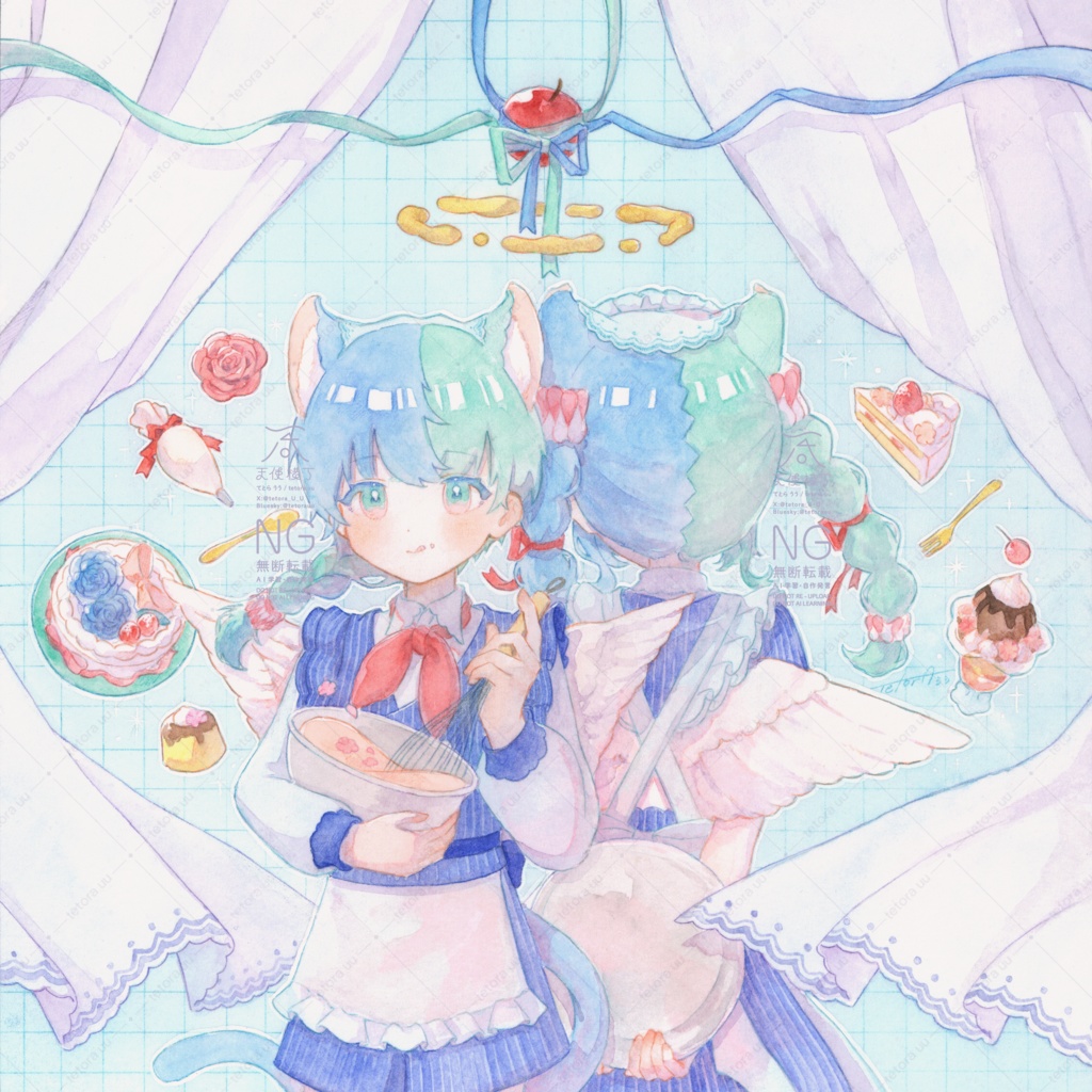 原画「ココロをこめて」