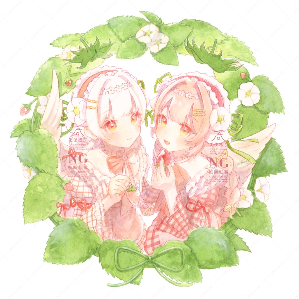 原画「甘酸っぱいひと口」