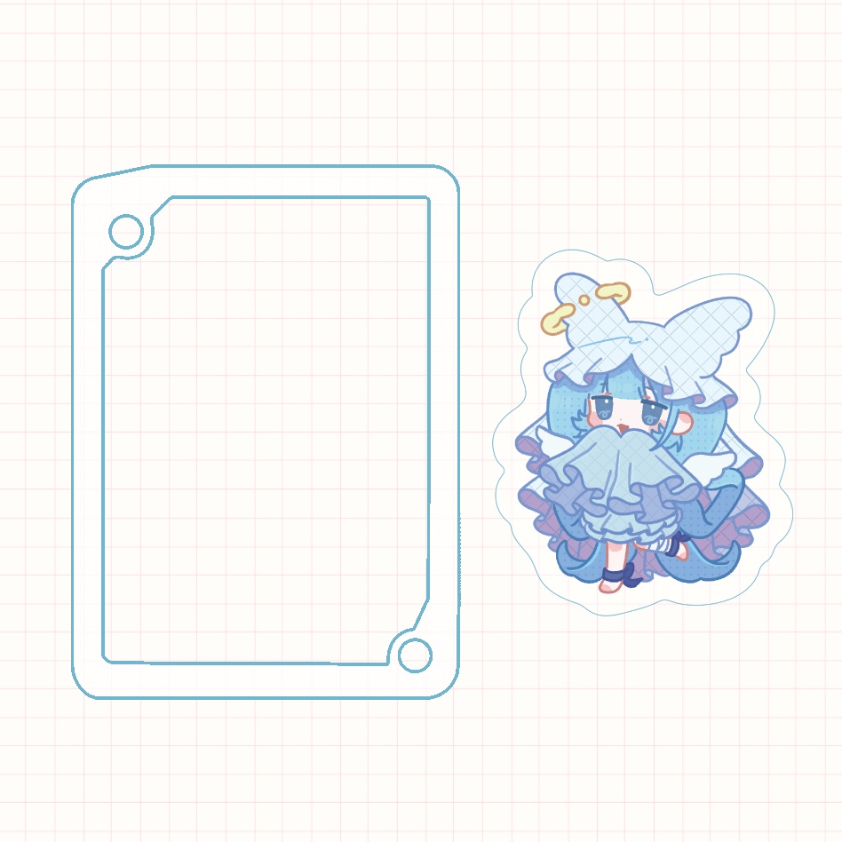 三層アクキー差し替えパーツ