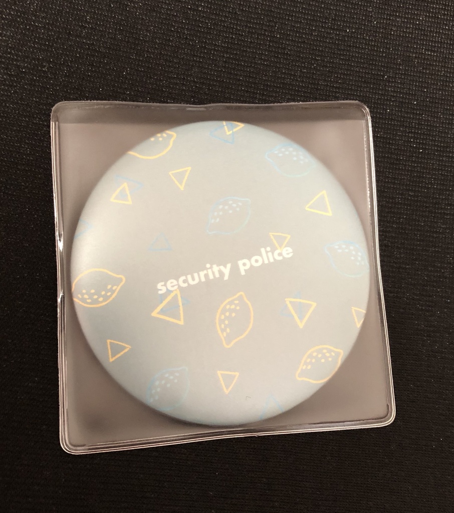 ひろれイメージ缶ミラー(ケース付き)/送料込み