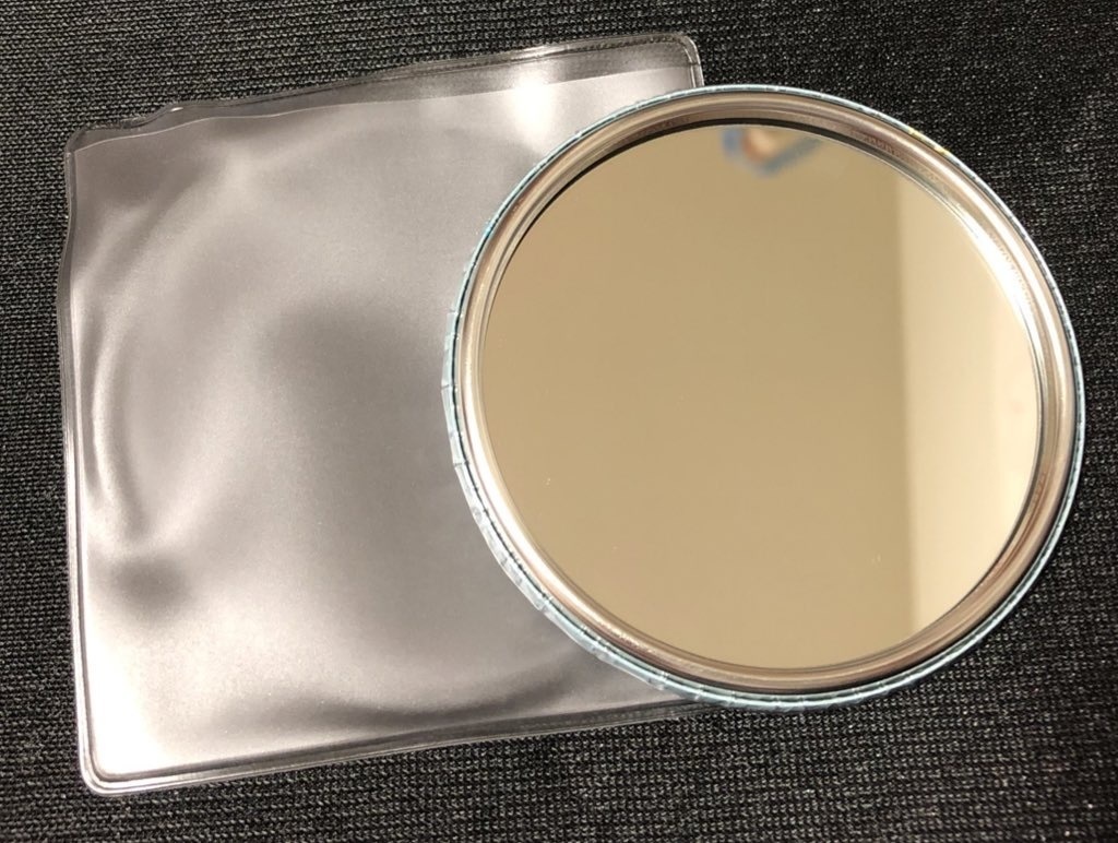 ひろれイメージ缶ミラー(ケース付き)/送料込み