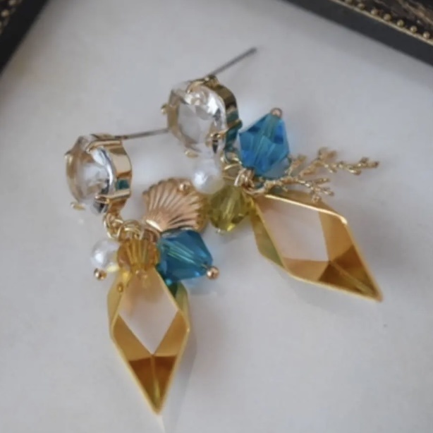 【ツイステ】フロイド　ジェイド　ピアス　イヤリング