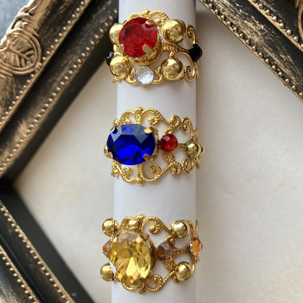 【ツイステ】寮カラー ビジューリング