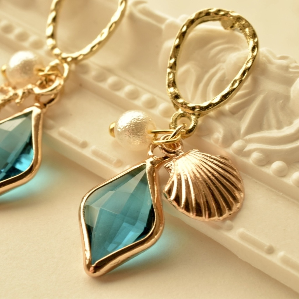 【ツイステ】鱗のピアス イヤリング