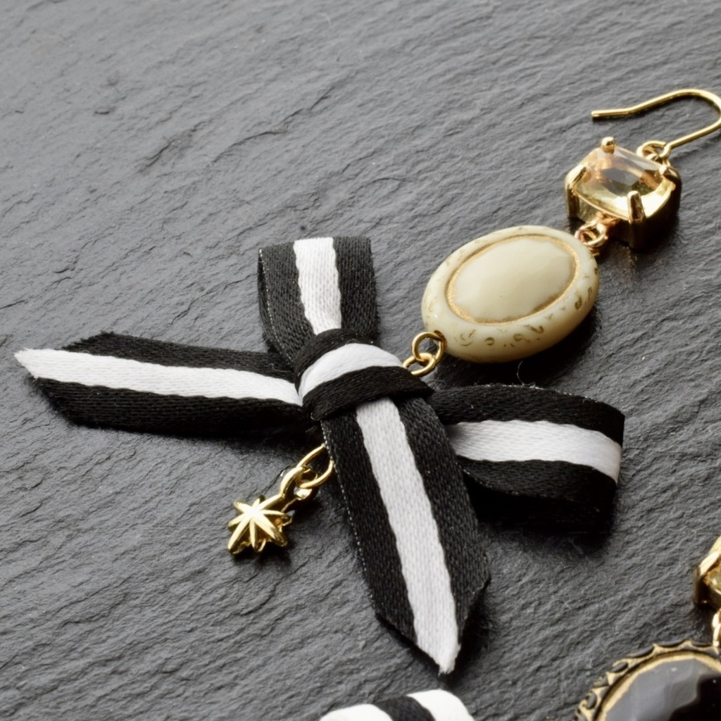 【まほやく】スノウ ホワイト イメージピアス イヤリング