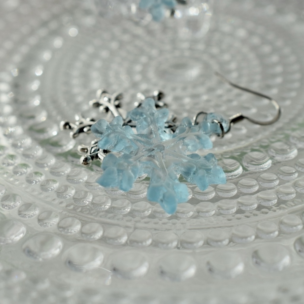 【東リベ】千冬 雪の結晶ピアス