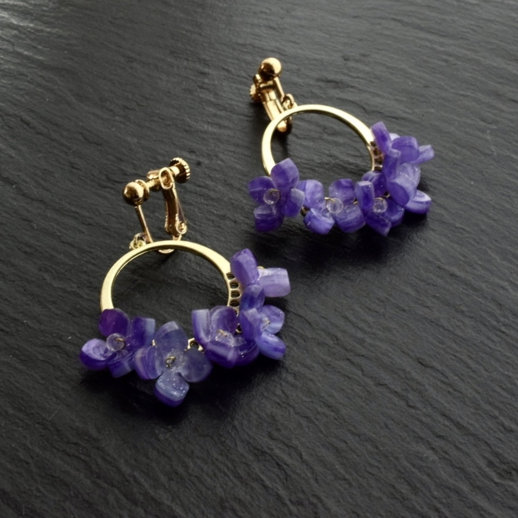 【オリジナル】花冠 ピアス イヤリング