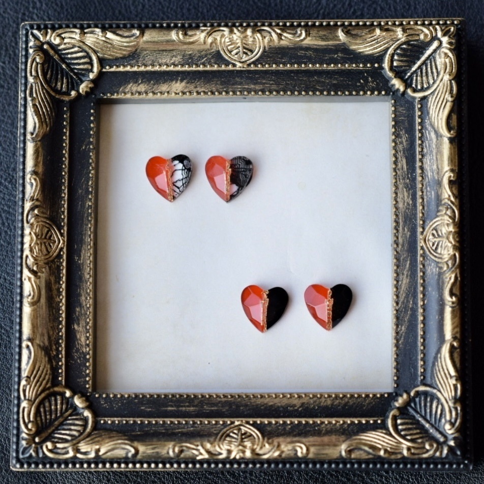 【ツイステ】ハーツラビュル イメージピアス