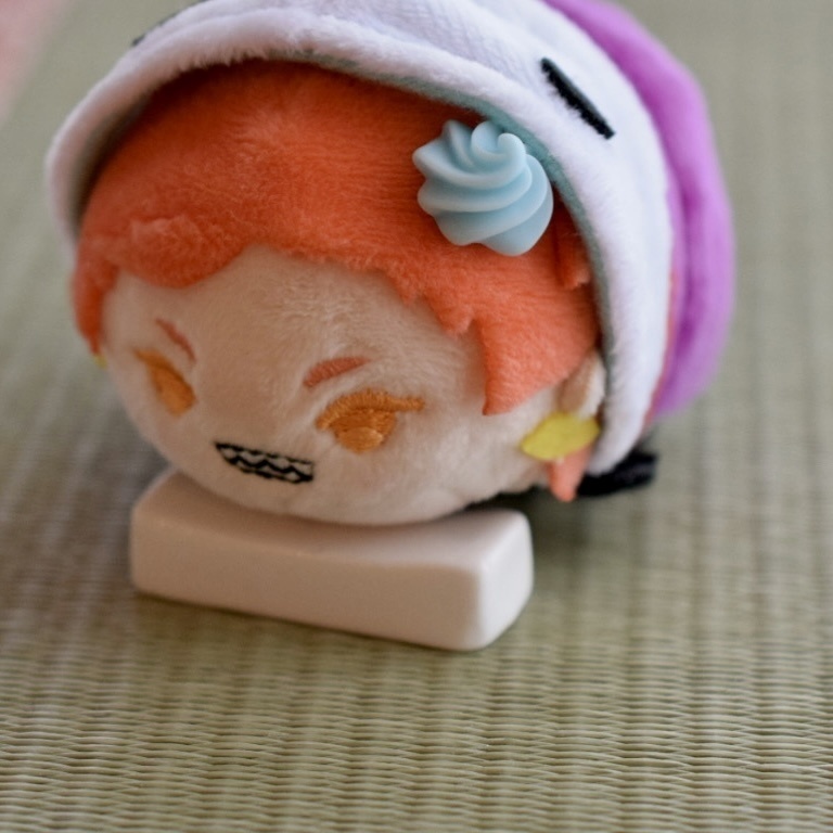 もちマス用 ホイップクリーム 髪飾り