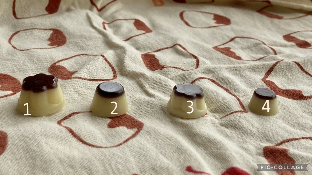 プリンの髪飾り