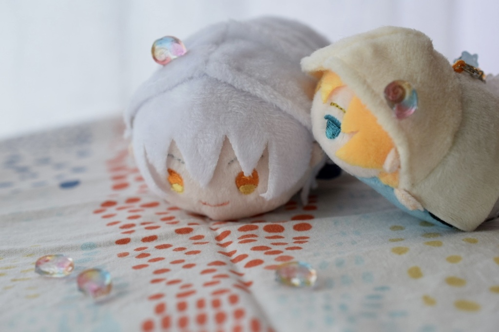 虹色の夜光貝 髪飾り