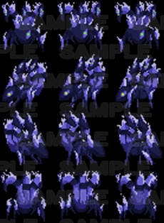 【モンスター素材】虫型モンスター2(ドット付き)