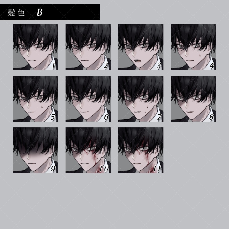 全身立ち絵素材4 戦闘差分