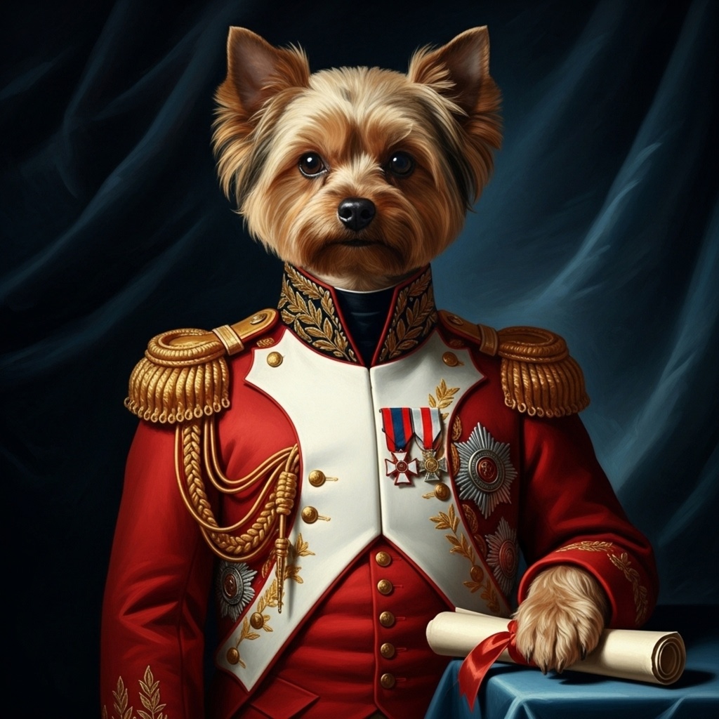 ヨークシャーテリア|赤き将軍の誇り / SYorkshire Terrier | Pride of the Crimson General