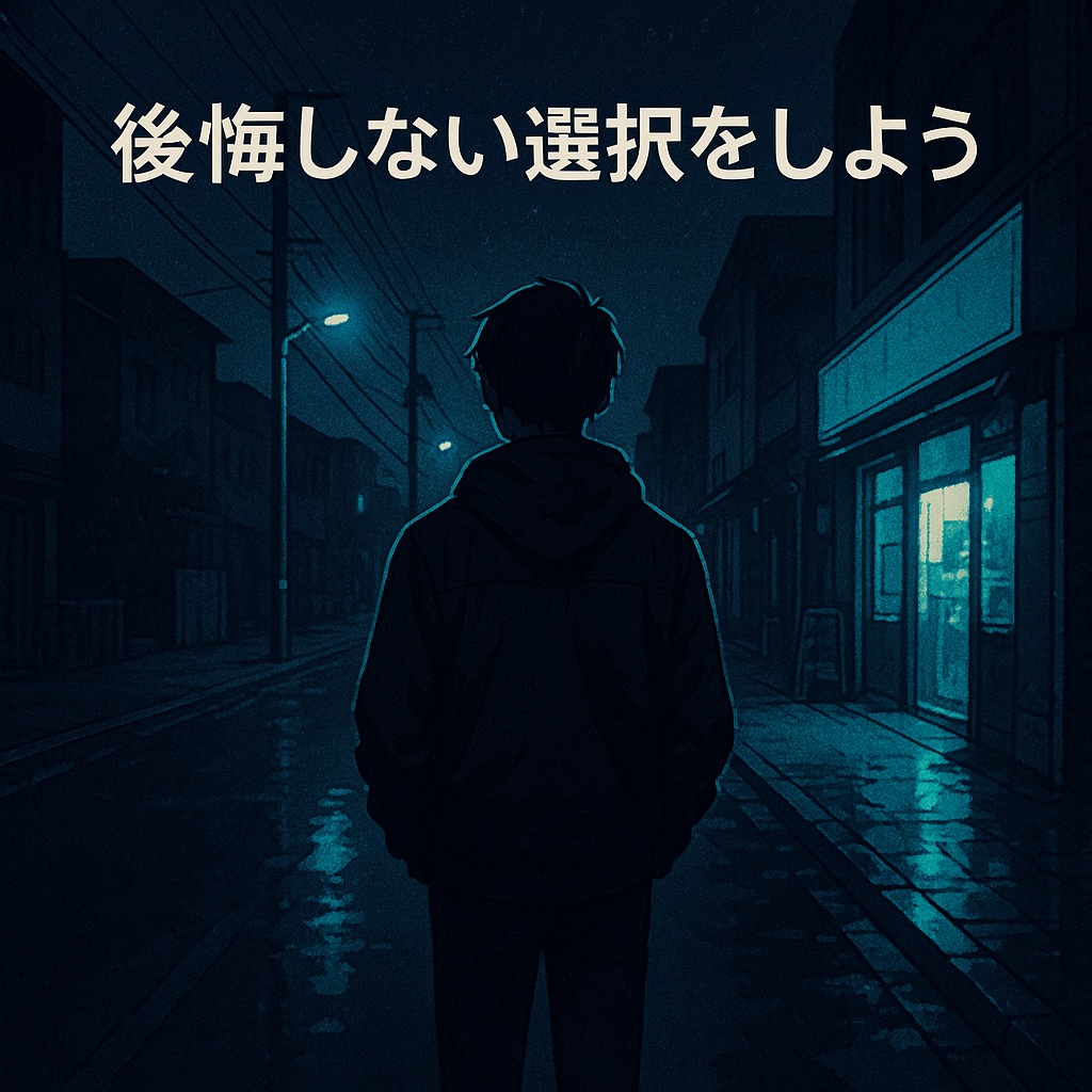 後悔しない選択をしよう