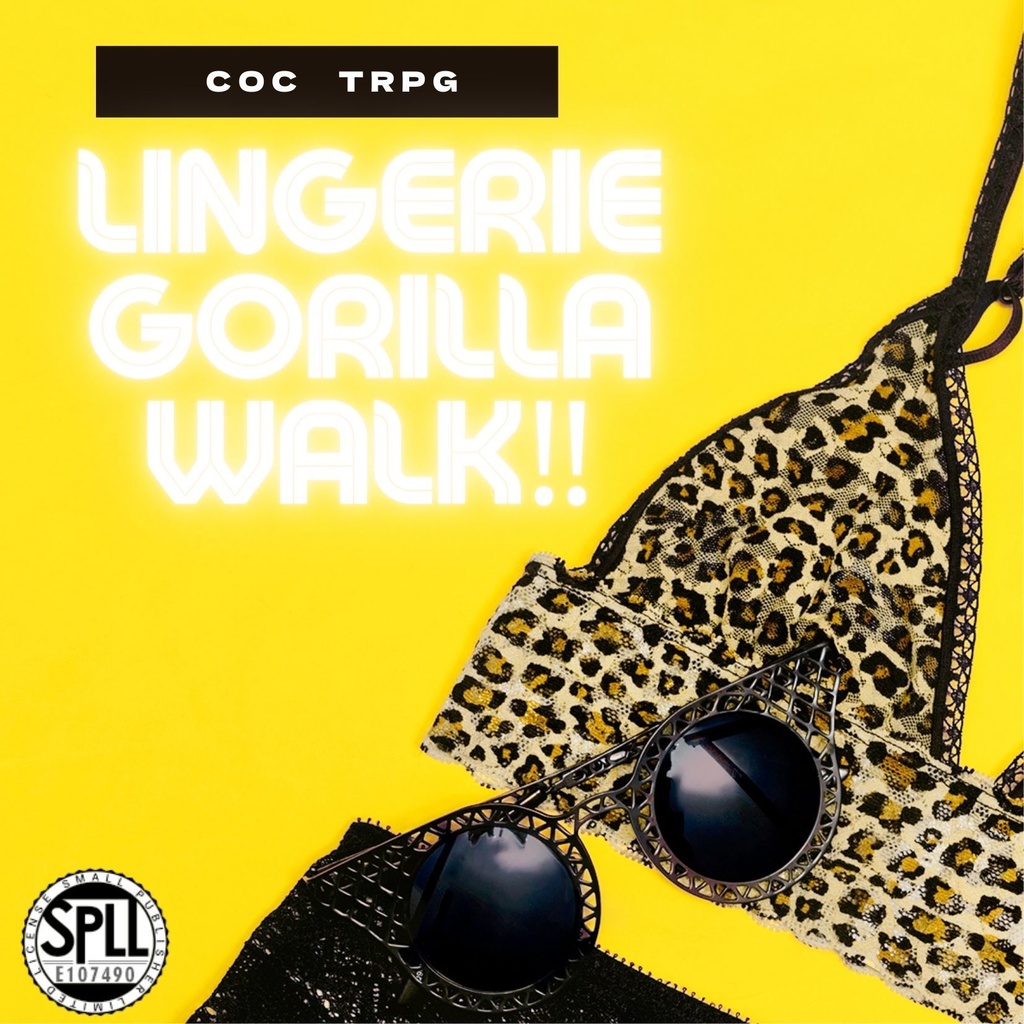 LINGERIE　GORILLA　WALK‼【SPLL:E107490】
