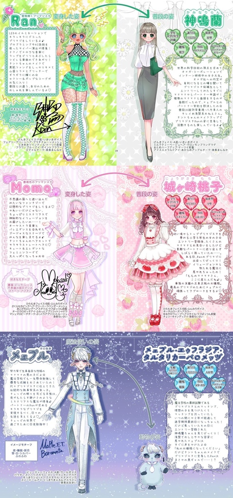 【DL版】神鳴蘭と城ヶ崎桃子のプリマジライフ