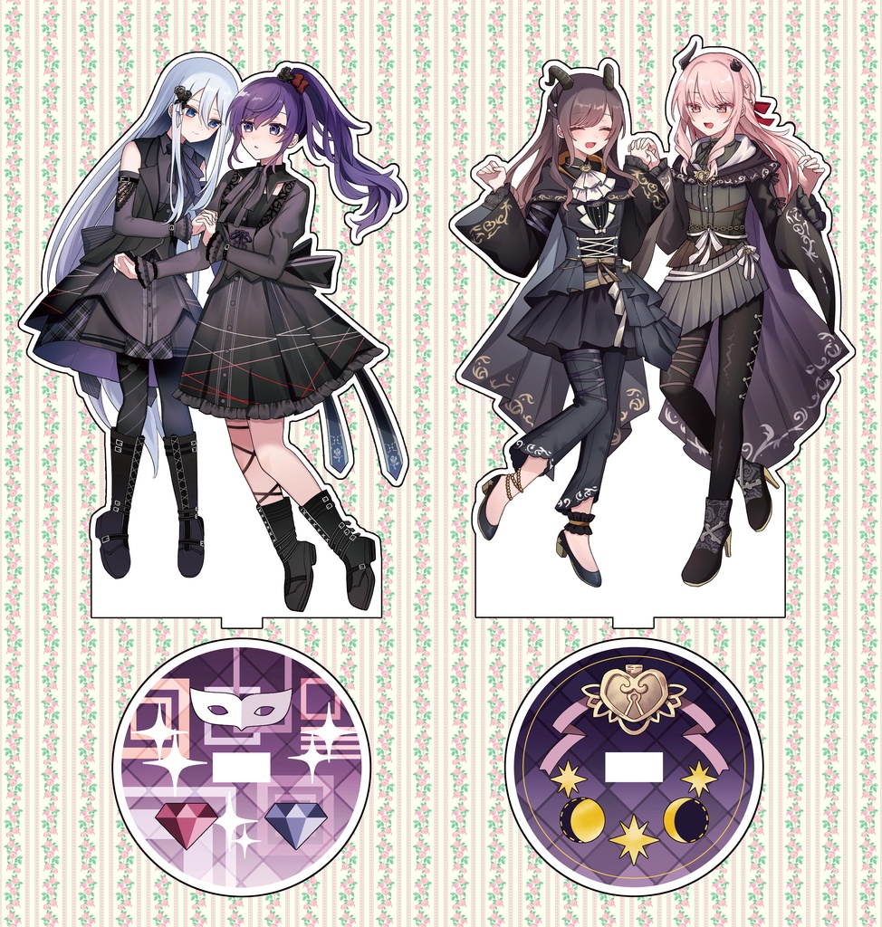 かなまふ・みずえなアクリルスタンド