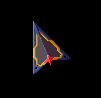 UCバンシィカラーのマウスポインター