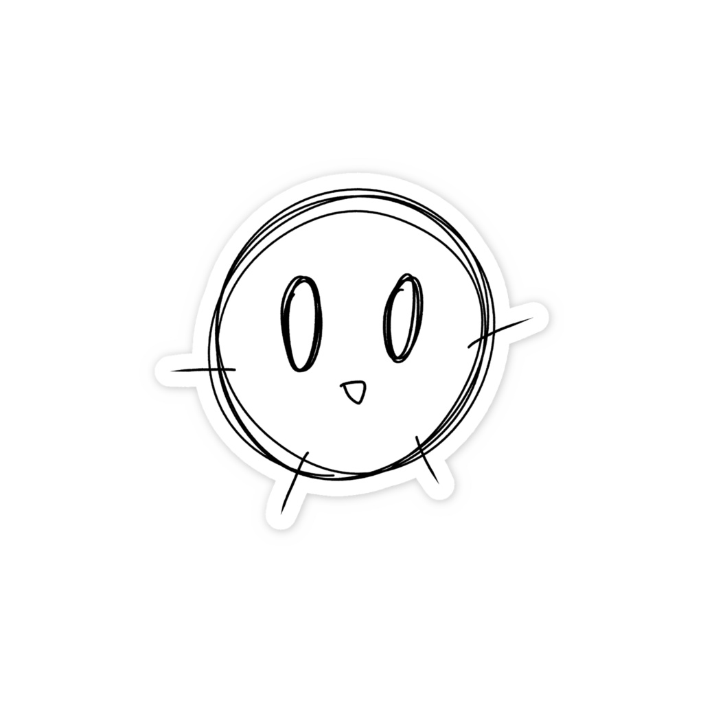 ぽよぽよステッカー!