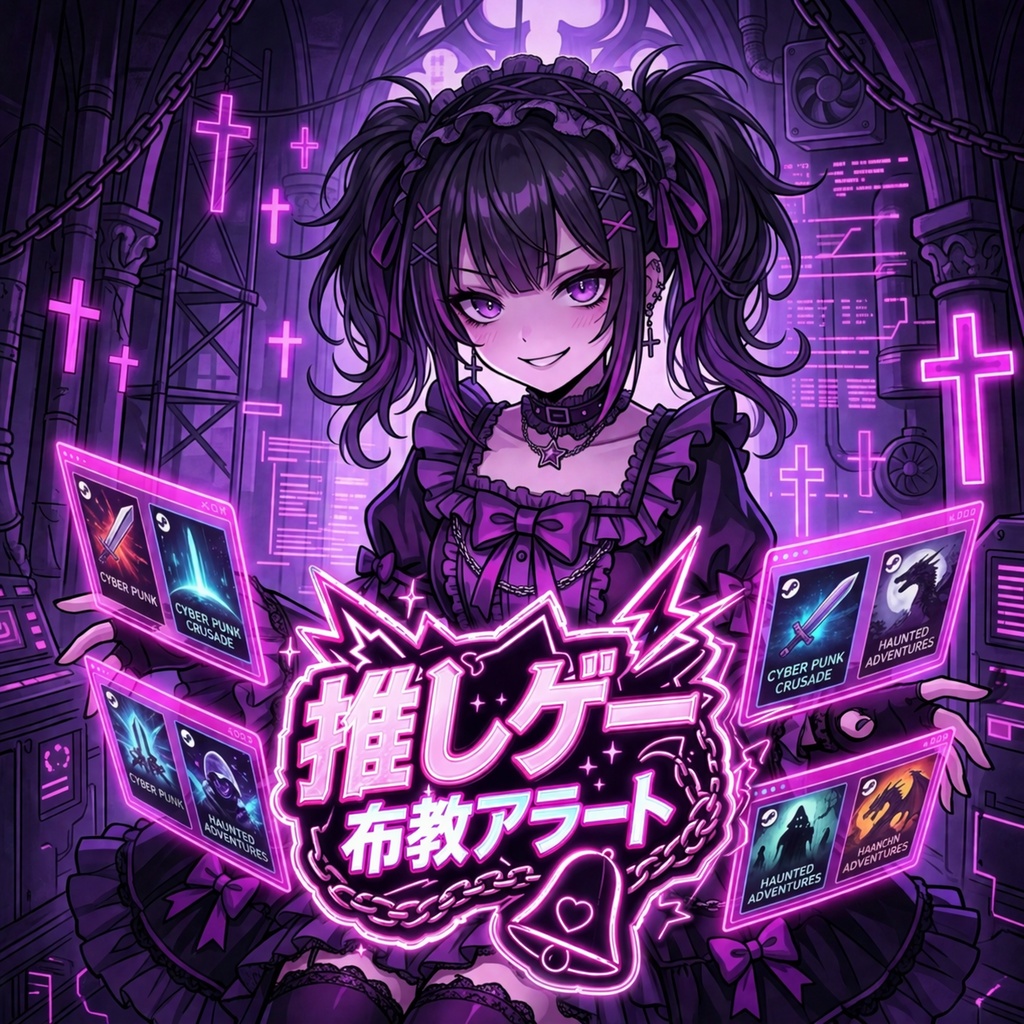 推しゲー布教アラート