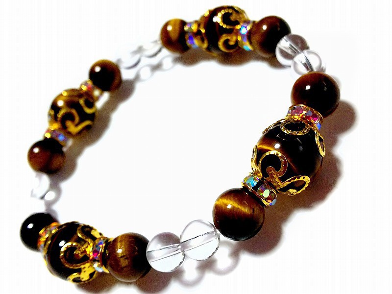 最遊記 悟空イメージブレスレット イエロータイガーアイ