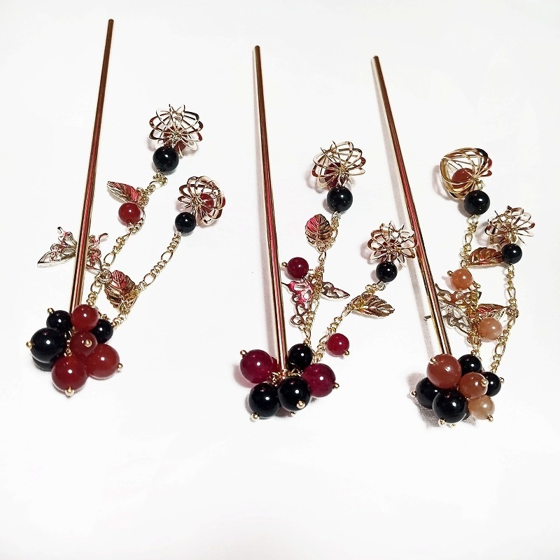 鬼灯の簪 かんざし