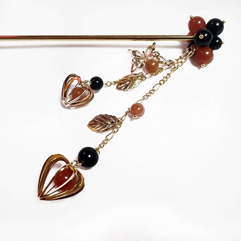 鬼灯の簪 かんざし