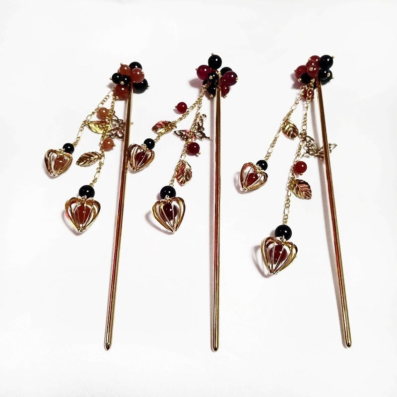 鬼灯の簪 かんざし