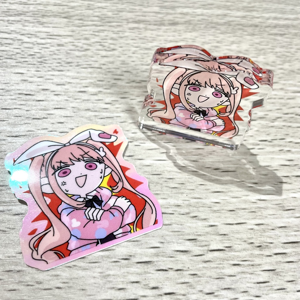 ハラジュクエリア ブチギレ自立アクリル+ステッカー