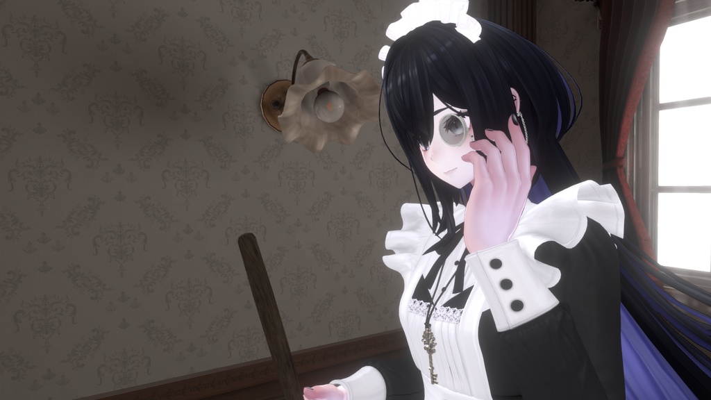 【VRChat】家令の片眼鏡