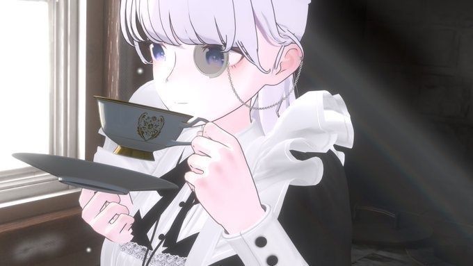 【VRChat】家令の片眼鏡