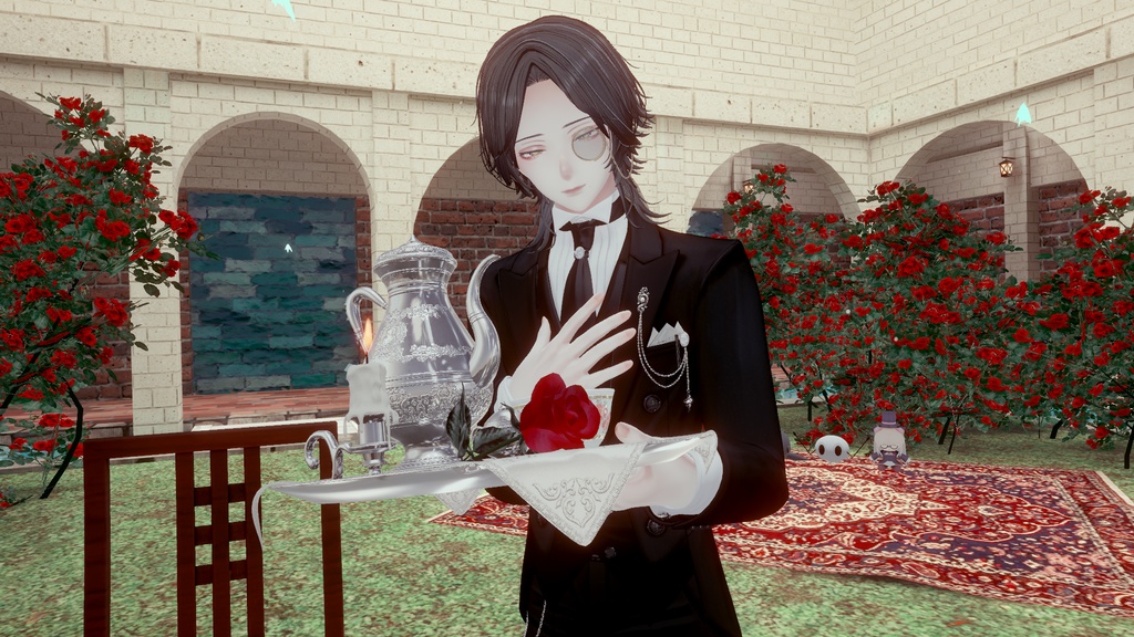 【VRChat】家令の片眼鏡