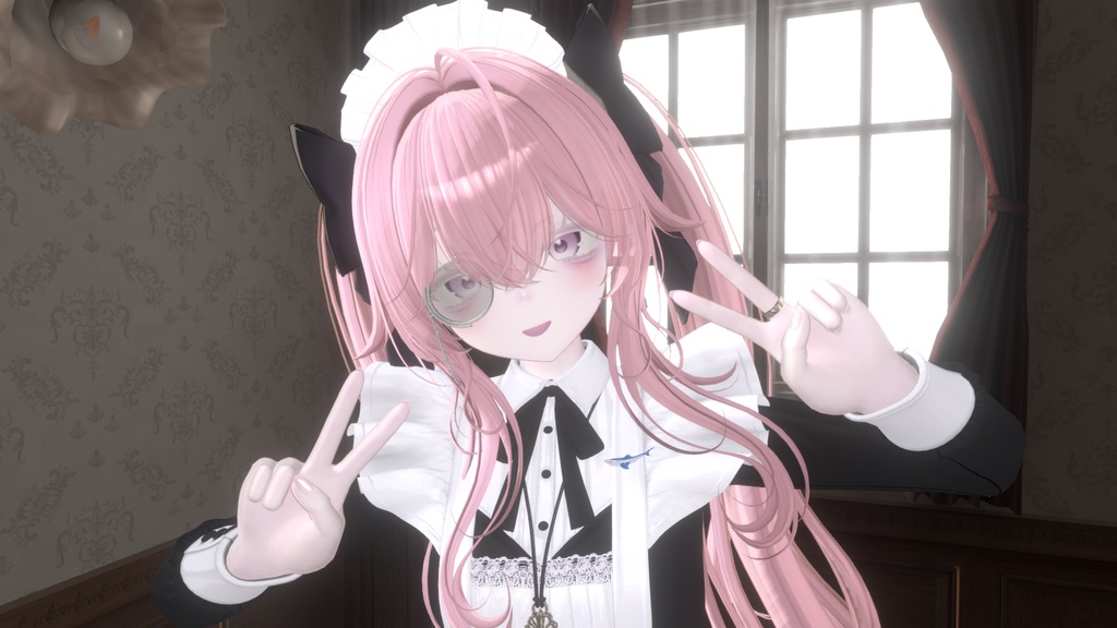 【VRChat】家令の片眼鏡