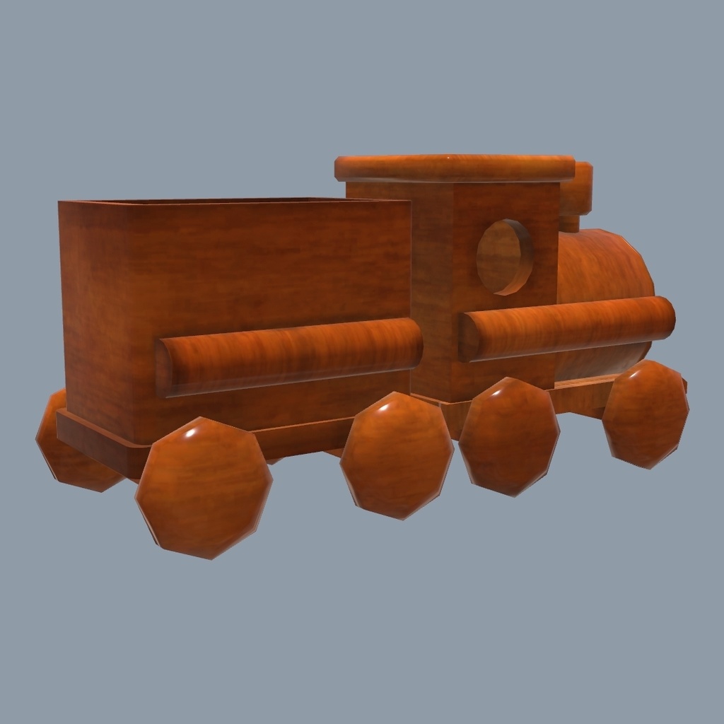 【無料配布】木製汽車置物