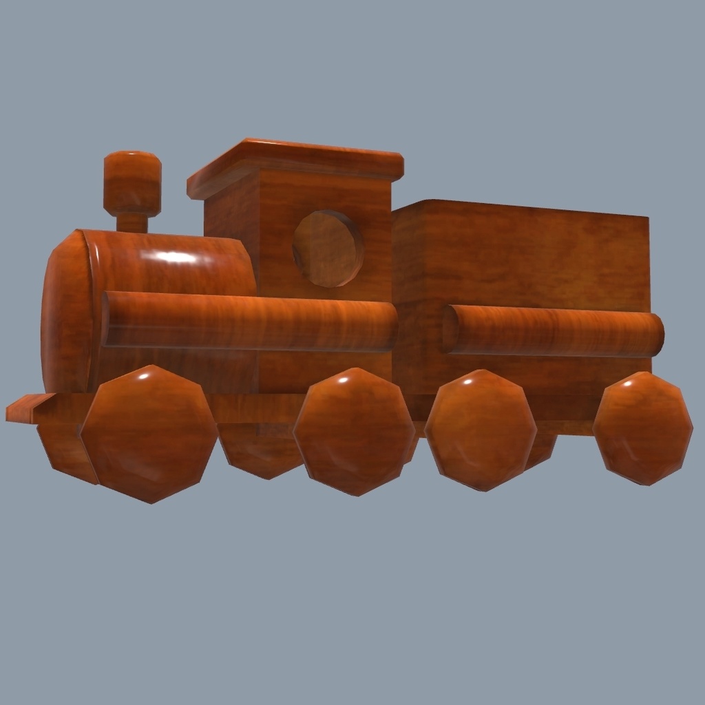 【無料配布】木製汽車置物