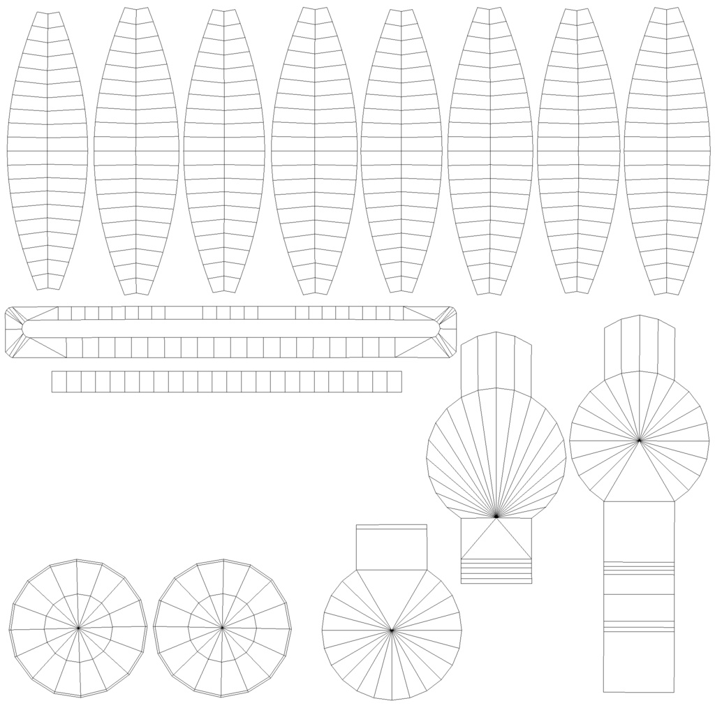 【無料配布アリ】ビーチボールモデル
