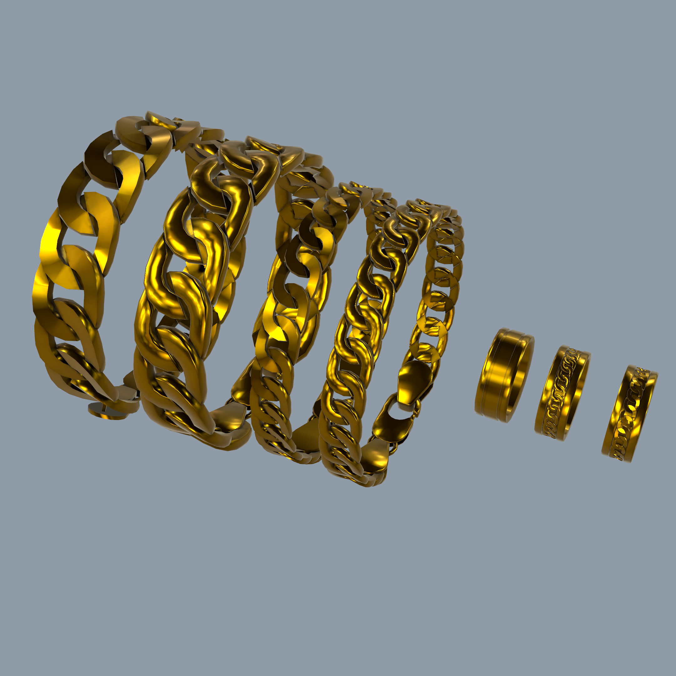 【無料配布】喜平ブレスレット&指輪