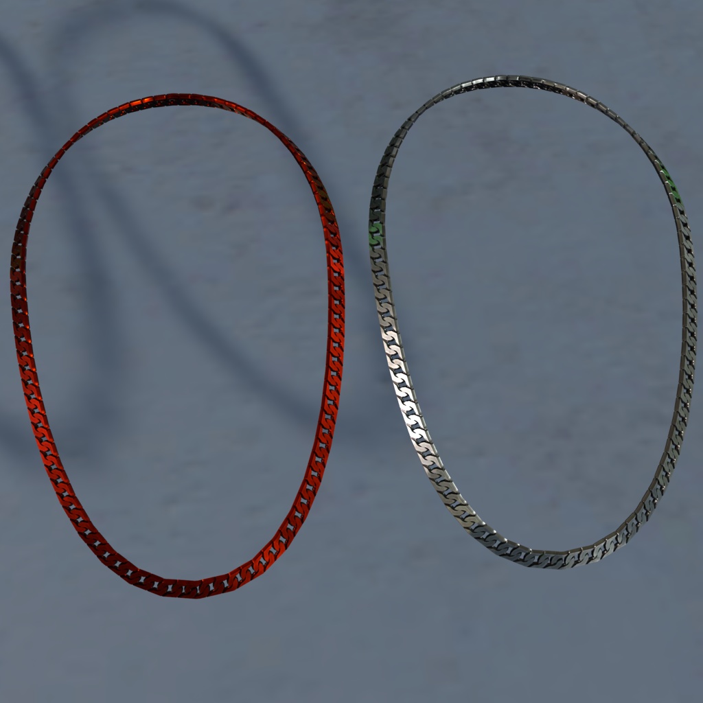 【無料配布アリ】喜平チェーンブレスレット02&喜平チェーンネックレス