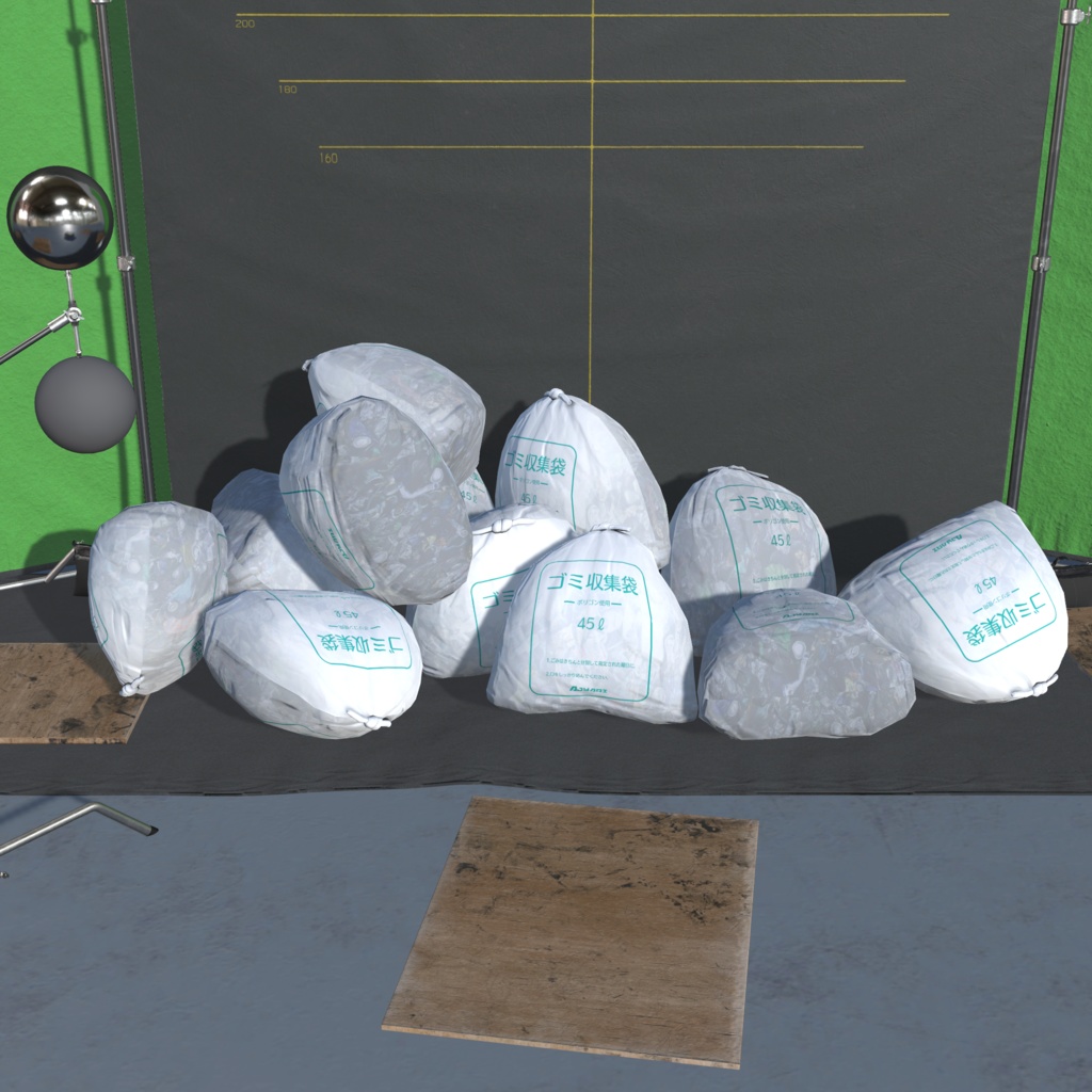 ゴミ箱&ゴミ