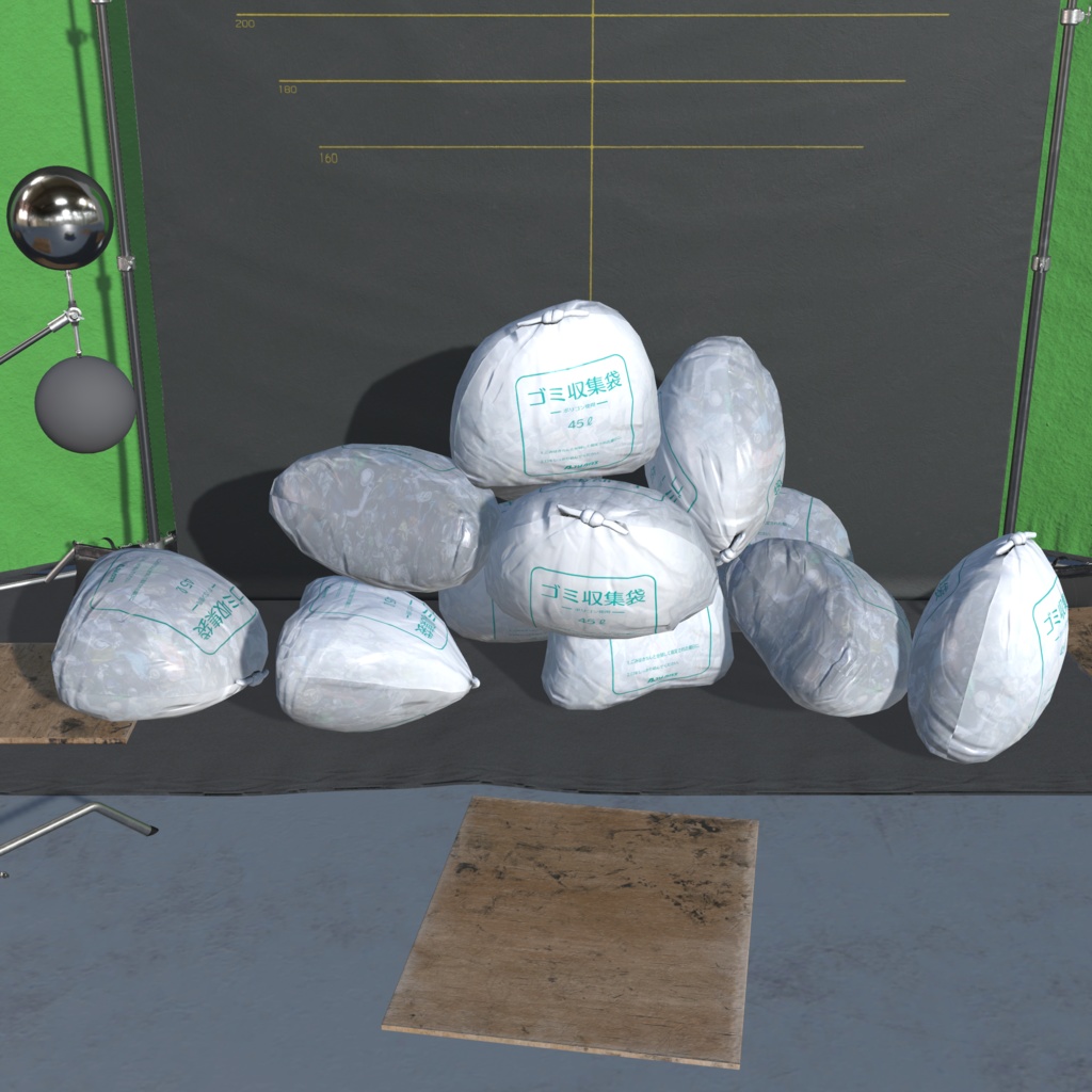 ゴミ箱&ゴミ