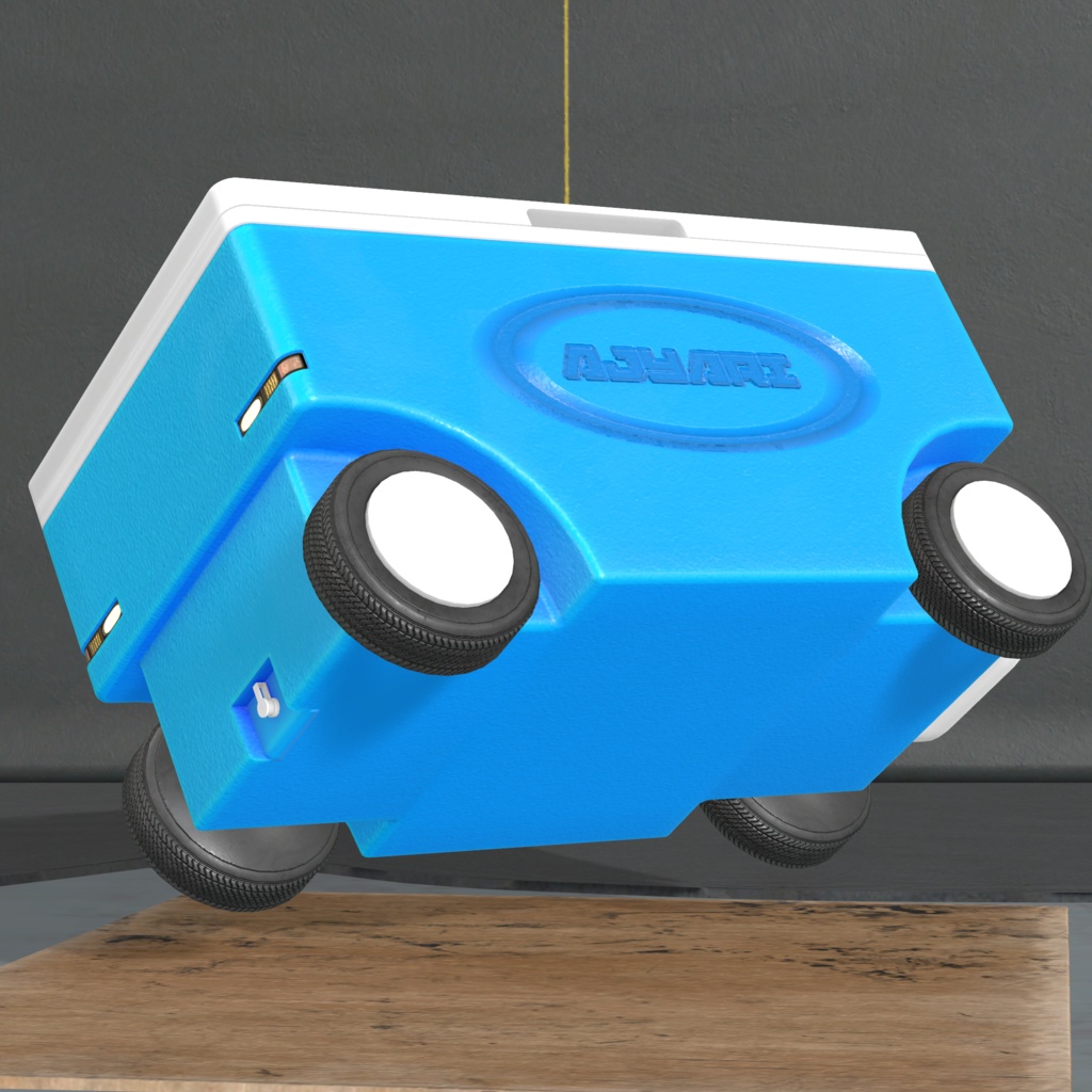 自走式クーラーボックス/CoolerBOX01